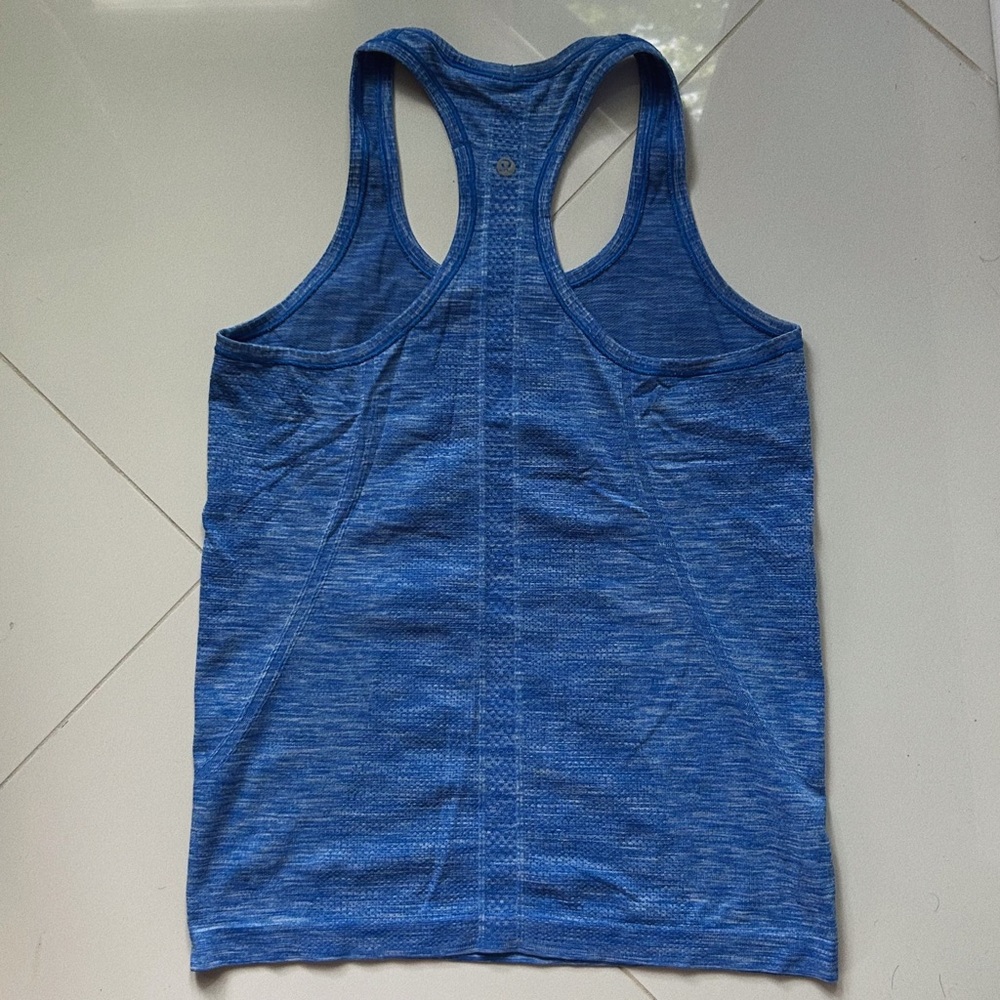 LULULEMON blue racerback tank top